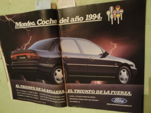 Publicidad Ford Mondeo Año 1994