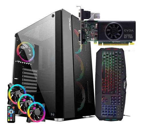 Kit Pc Computadora Core I5 8gb Ram 1tb Dd 240gb Ssd Veloz