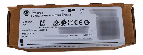 Allen Bradley 1769-of8c 8 Chnl Current Output