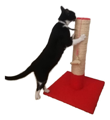 Rascador Para Gato Vertical 52cm!! + Juguete Envio Gratis!!