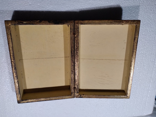 Caja Antigua De Madera - Tipo Alhajero (c097) (Usado)