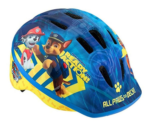 Casco De La Patrulla Canina Para Bicicleta Azul