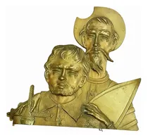 Comprar Figura Decorativa Bronce Don Quijote Y Sancho Panza