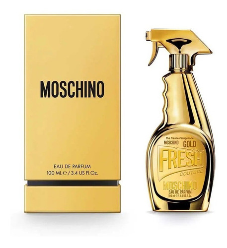 Perfume Original Fresh Gold Moschino 100ml Dama 