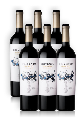 Vino Trivento Gaudeo S.v. Malbec Caja X6u 750ml San Pablo