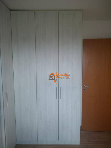 Imagem 11 de 19 de Apartamento Com 2 Dormitórios À Venda, 56 M² Por R$ 300.000,00 - Jardim Nova Taboão - Guarulhos/sp - Ap2777