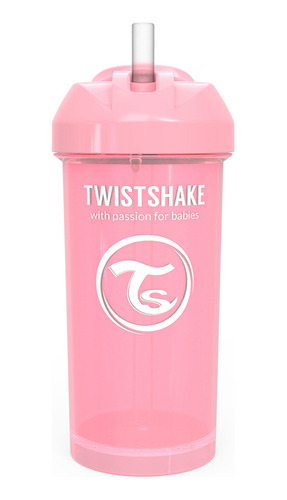 Vaso Con Bombilla Twistshake Straw Cup 360ml