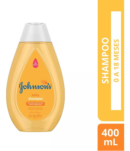 Shampoo Original Gold 400ml Johnson´s Baby