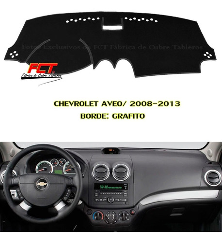 Cubre Tablero - Chevrolet Aveo Ls - 2008 2009 2010 2011 2012
