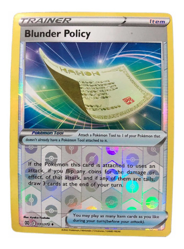 Blunder Policy Brillant Stars Pokemon Tcg Ingles