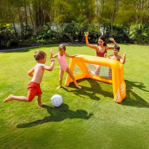 Juego Inflable Arco De Futbol + Pelota - Kidscool