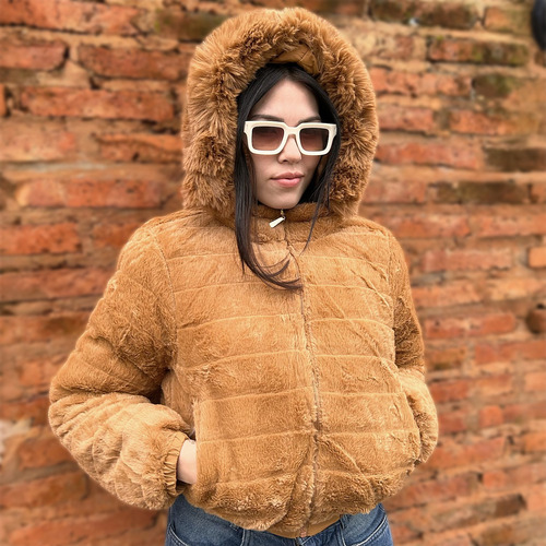 Campera Puffer Reversible Importada Abrigo De Invierno