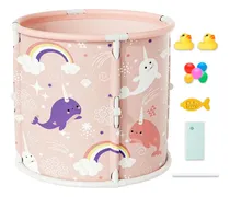 Comprar Bañito Bañera Plegable Para Niños C\u002Falmohadilla Y Acc El Rey