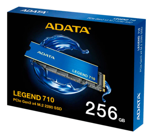 Unidad Ssd Adata Legend 710 M.2 2280 256gb Pci Nvme 2100mb/s
