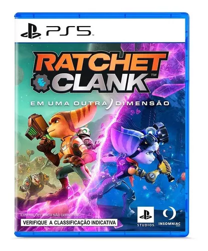 Jogo Ps5 Ratchet & Clank Rift Apart Mídia Física