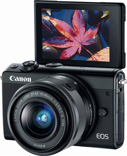 Imagen 4 de 6 de Camara Canon Eos M100 Kit 15-45mm Ef Is Stm Hasta 18 Cuotas