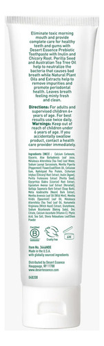 Desert Essence Toothpaste Mint Probiotic 176g