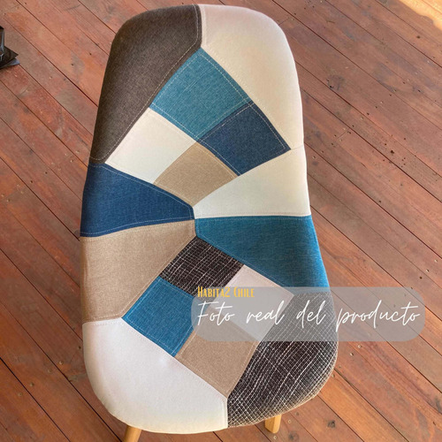 Silla De Colores Vintage Patchwork Estructura de la silla Celestoide