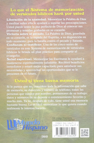 Imagen 2 de 3 de Sistema De Memoriza. De Versiculos, Navpress