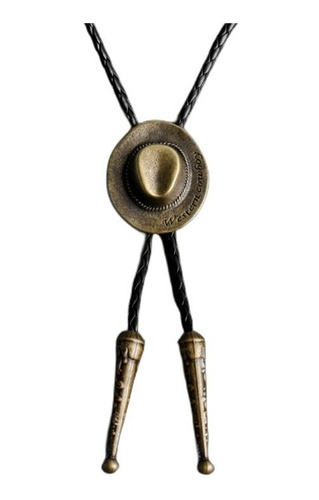 Collar De Corbata Bolo Tie Estilo Vintage Vaquero Occidental