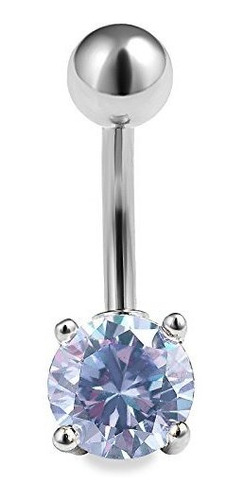 Aros - 14g 3-8 Belly Button Ring Navel Ring 316l Surgical St