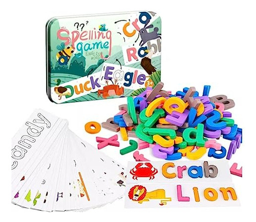 See & Spell Montessori Learning Educational Toys And Gi...