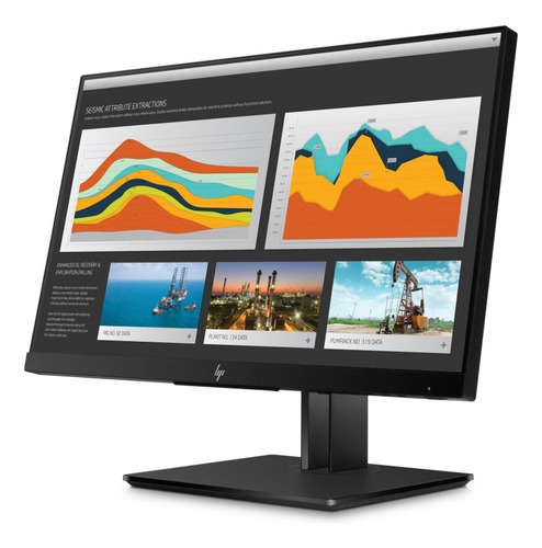 Monitor Led Ips Hp Z22n G2 Workstation Profesional De 21.5 P Color Negro