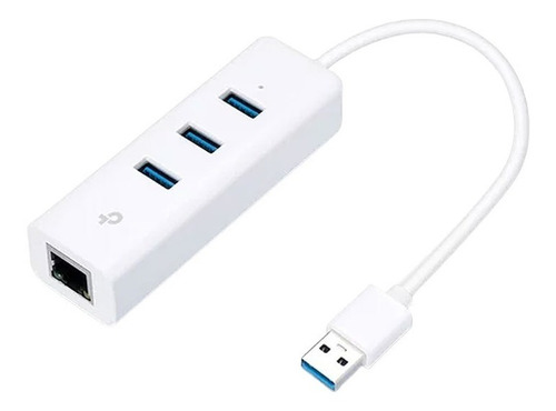 Adaptador/hub Usb 3 Puertos 3.0 + Conexión Usb A Rj45 Tp