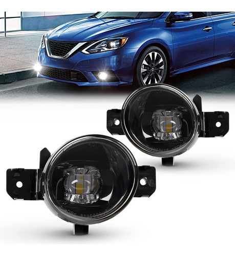 Rapoosans Kit De Montaje De Luces Antiniebla Led Para Nissan