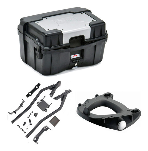 Baul Trasero 46 L Con Soporte P/ Honda Vfr Cross Runner 800