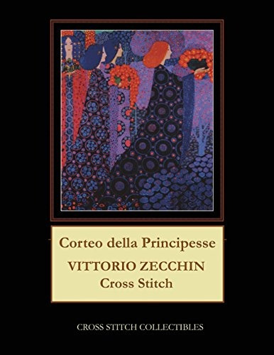 Corteo Della Principesse Vittorio Zecchin Cross Stitch Patte