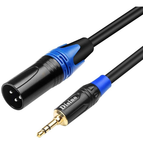 Disino 3 5mm A Xlr Cable No Balanceado 1 8 Pulgadas Min...