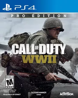 Call Of Duty World War 2 Pro Edition Ps4 Físico Exclusivo