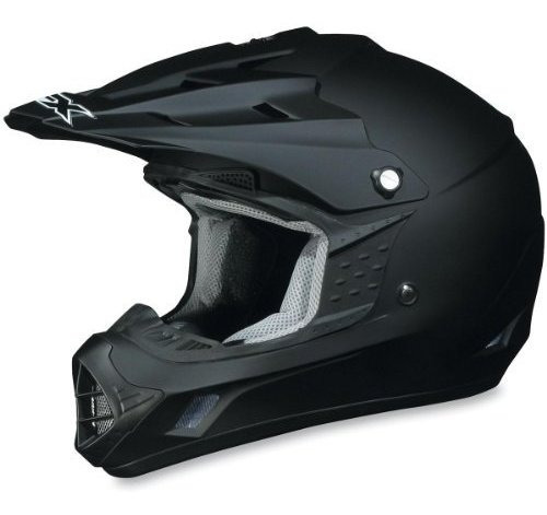 Casco Off-road Afx Fx-17 - Negro Mate, Grande