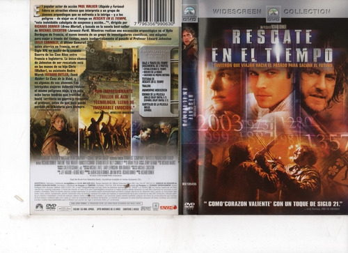 Rescate En El Tiempo (2003) - Dvd Original - Mcbmi