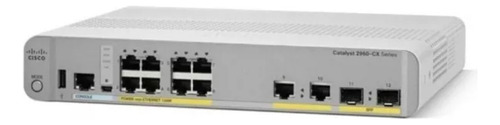 Switch Cisco Gigabit 10 Puertos Ws-c2960cx-8pc-l-poe (nuevo) (Usado)