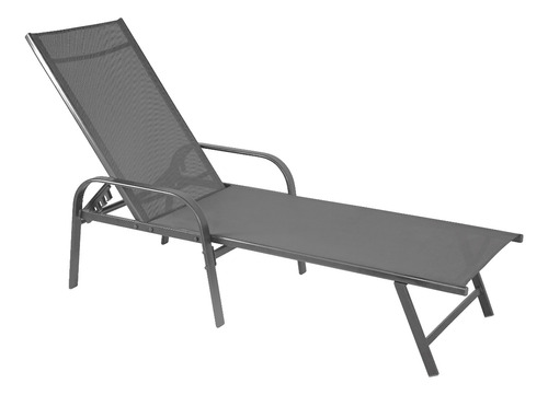 Reposera Para Piscina Gris - Piscina Silla Sillon Exterior