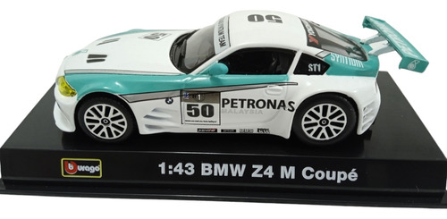 Bmw Z4 M Coupe. Burago Escala 1:43. (11cms)