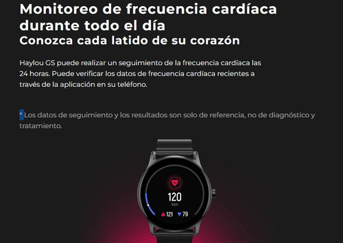 Imagen 10 de 10 de Smartwatch Haylou Ls09a Gs Reloj Inteligente Oximetro Negro