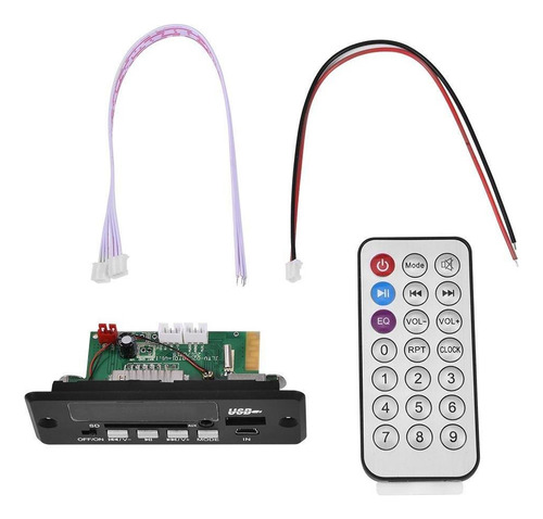 Bluetooth Mp3 Wma Decoder Board 12v Wirelss Módulo De Audio