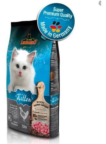 Leonardo Alimento Kitten Pollo Para Gato 2kg Pethome