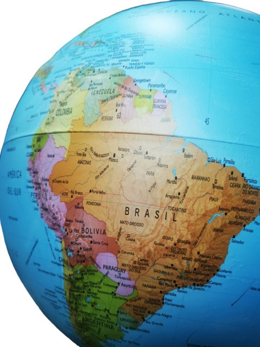 Imagen 3 de 4 de Globo Terráqueo 30 Cms Político Mundo Mapas Planeta Español