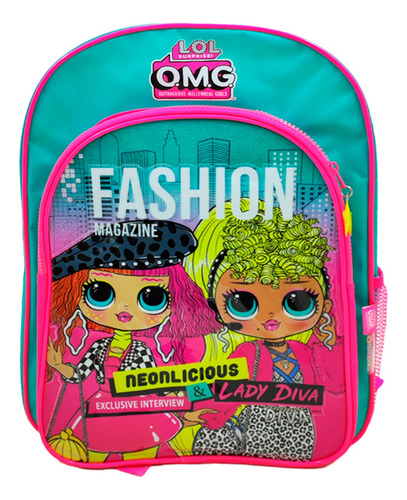 Mochila Lol Surprise 16 Pulgadas Primaria Original L.o.l. Sk