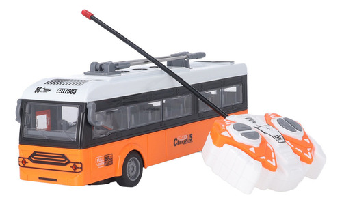 Control Remoto Toy Bus, 4 Canales, Puertas De Apertura Reali