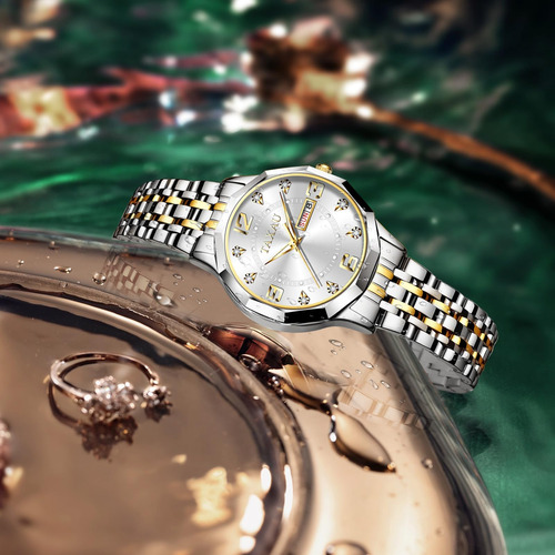 Taxau Relojes Para Mujer Con Fecha Y Día Relojes De Mujer De