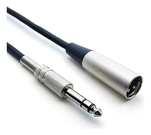 Cable Para Micrófono: Accl 10ft Xlr 3p Macho A 1-4  Trs (aud