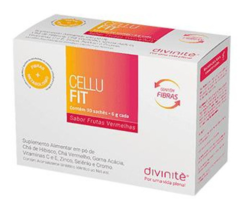 Cellu Fit Frutas Vermelhas 30 Saches Divinitè.