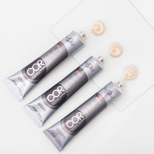 Coloración Vegana Profesional Corative Color+ De Sírius 60g Tono 6.71 Rubio Castaño Oscuro Ceniza 60G