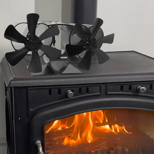 Ventilador De Chimenea Ventilador De Horno De Leña De Negro