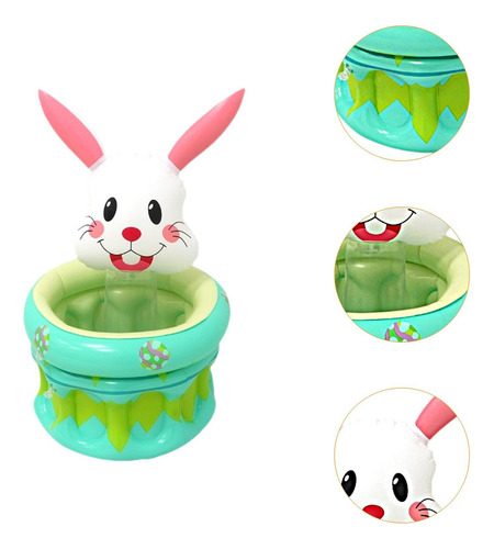 Cubo De Hielo Inflable Del De Pascua Del Refrigerador De La